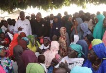 Peter Obi Celebrates New Year With Abuja IDPs.