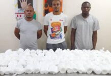 NDLEA intercepts Europe-bound 58kg cocaine, meth at Lagos, Abuja airports