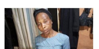 Police arrests woman caught with over 500 laminated electoral materials in Lagos.