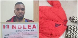 NDLEA intercepts drug consignments in winter jackets, body lotion at Lagos airport