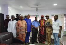 Courtesy Visit To The Newly Appointed Police Chiefs In Lagos By Eze Chika Nwokedi And Entourage.