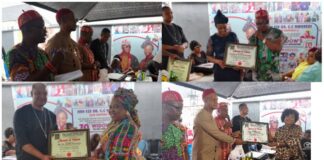 Ndigbo Buru Otu Association Merry In Solidarity, Award Notable Members