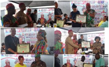 Ndigbo Buru Otu Association Merry In Solidarity, Award Notable Members
