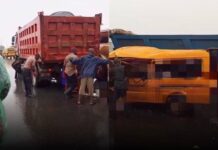 Tragedy as over 14 persons die in a road accident along Lagos-Badagry expressway