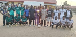 Aswani football tournament for 2023 reaches its finals as Ibia Soegbe FC wins the golden cup