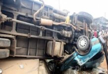 Trailer crushes 18 travellers to death at police checkpoint in Abia