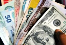 Naira sheds N23, slumps to N1,485/$1 at official window