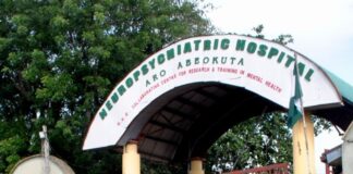 Patients protest conditions at Aro Psychiatric Hospital