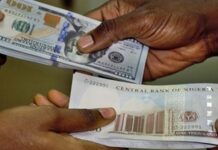 Naira up by 0.2%, trades for N1, 400/$ at official market