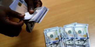 Naira down by 0.05%, trades N1, 476/$ at official market