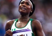 Ofili finishes 6th in 200m Olympic final, Gabrielle Thomas wins gold