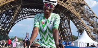 Federation explains why Nigerian cyclist used a borrowed bike at Olympics