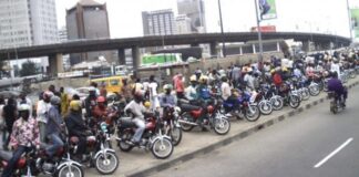 Lagos govt impounds 164 ‘okada‘ suspected to belong to soldiers