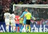 Atletico score late equaliser against Real in thrilling Madrid derby