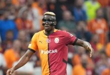 Osimhen finally opens goals account with Galatasaray, sustains injury