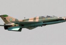 NAF eliminates terrorist leader, five members in Kaduna, recovers weapons