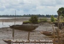 INVESTIGATION: Shell, Chevron, ExxonMobil, other IOCs push climate change disinformation in the face of pollution in Nigeria’s Niger Delta