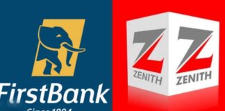 Amid service disruptions, Zenith, First banks warn customers against fraudsters
