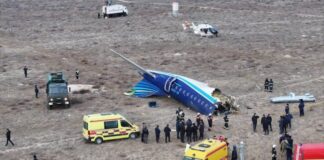 Azerbaijan plane shot down by Russian air defense, Sources allege