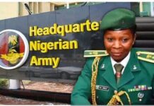 Alleged Theft: Female Soldier in Nigerian Army Apprehended