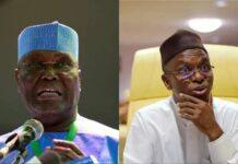 APC: El-Rufai and Atiku Pushing Agenda Against Rotational Presidency