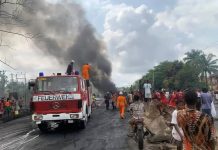 Driver, Conductor Die in Tanker Explosion on Anambra Roads