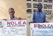 83-year-old, 78-year-old grandpas arrested for drug trafficking in Abia, Ekiti