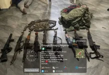 DSS, Nigerian Army Storm Suspected ESN Hideouts In Enugu, Recover Weapons