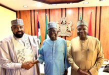 2027: Gov Yahaya Presents Gombe APC Flag Bearer To Tinubu