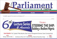 All Roads Lead to National Assembly as Parliament Diary Holds 6th Lecture Series, Honours Outstanding Nigerians