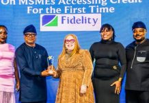 Fidelity Bank Wins DBN Award for Expanding First-time Credit Access to MSMEs