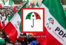 Confusion In Plateau PDP As Turaki Faction Presents 2027 Governorship Certificate To Sunday Biggs