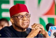 David Mark-Led Faction Protests at Federal High Court Over ADC Crisis