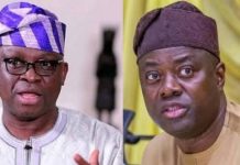 2027: Fayose Vows To Teach Makinde Political Lesson