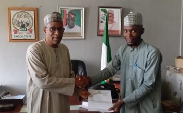 NOA Honours Radio Nigeria Globe FM Reporter with Commendation Letter