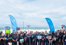 Union Bank Employees Promote Cleaner Waterways and Coastlines with Beach Cleanup