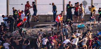 Thousands Breach Border into Spain’s Ceuta Enclave from Morocco