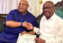 Adeleke Meets Wike in Abuja After Meeting With Tinubu