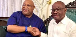 Adeleke Meets Wike in Abuja After Meeting With Tinubu