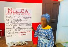 101-year-old great grandma arrested as NDLEA intercepts cocaine in fufu
