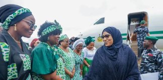 Nigeria’s First Lady Urges Muslim Women to Uphold Their Faith and Values