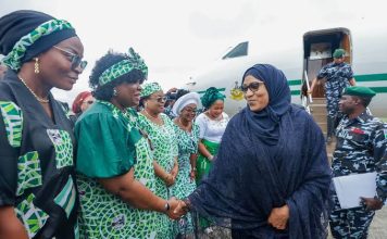 Nigeria’s First Lady Urges Muslim Women to Uphold Their Faith and Values