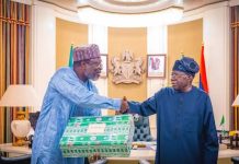 Outgoing ECOWAS Commission President Pays Farewell Visit to Tinubu