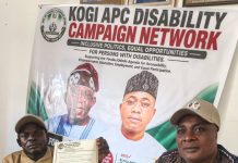 Kogi: Disability Network Launches Team for Re-Election Campaign