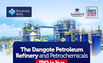 Keystone Bank Named Receiving Agent for Dangote Refinery Public Offer, Opens Subscription Access to Investors