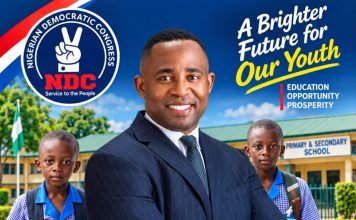 NDC candidate, Thomas Victor Onwubiko Wishes Amuwo Odofin Constituency II Students Success as Schools Resume