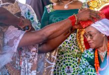 First Lady Honoured With Chieftaincy Title, Announces N500m Women’s Support