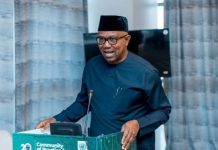 Peter Obi Meets NDC Rep Candidate, Nigerians in Diaspora in Washington